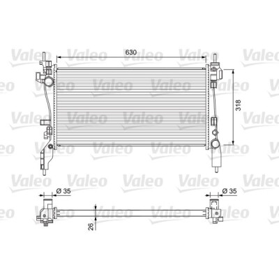 Radiateur, refroidissement du moteur