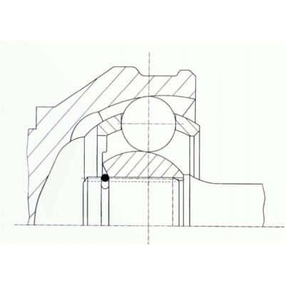 Jeu de joints, arbre de transmission