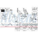 Kit de montage, turbocompresseur NISSENS 9300910