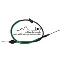 Câble de transmission, entraînement d&#39;embrayage BECA 304008