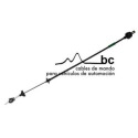 Câble de commande d'embrayage BECA 503004