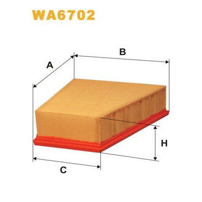 Filtre à air WIX WA6702