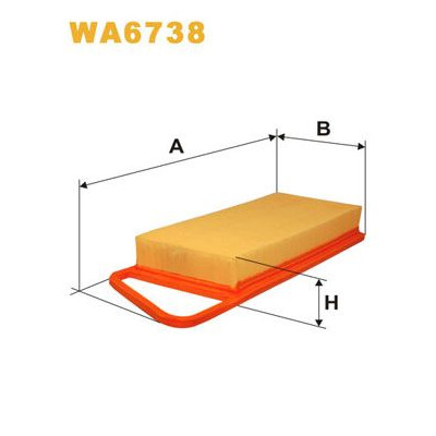 Filtre à air WIX WA6738