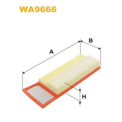 Filtre à air WIX WA9666
