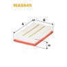 Filtre à air WIX WA9845