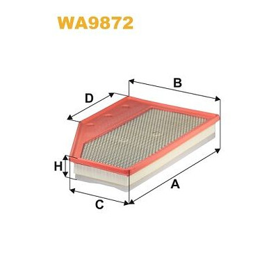 Filtre à air WIX WA9872