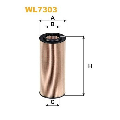 Filtre à huile WIX WL7303