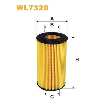 Filtre à huile WIX WL7320