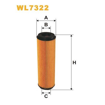 Filtre à huile WIX WL7322