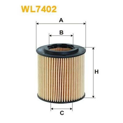 Filtre à huile WIX WL7402