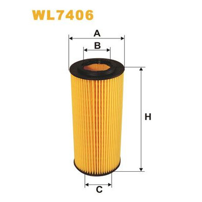 Filtre à huile WIX WL7406
