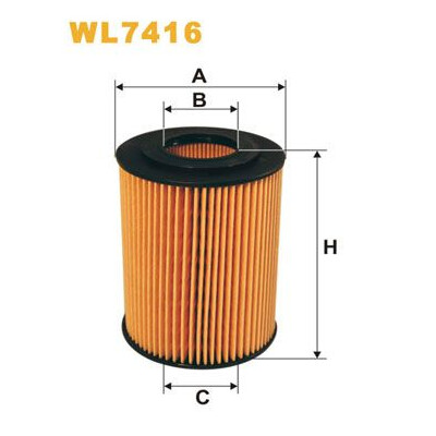 Filtre à huile WIX WL7416