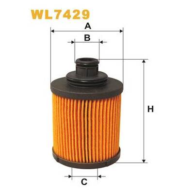 Filtre à huile WIX WL7429