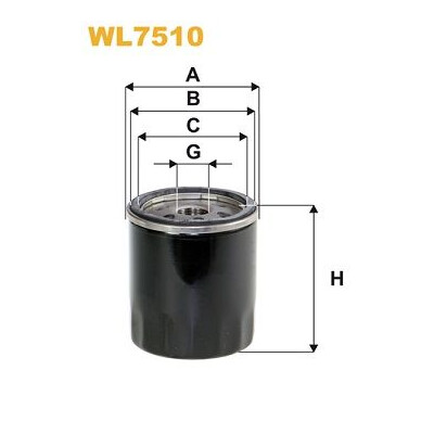 Filtre à huile WIX WL7510