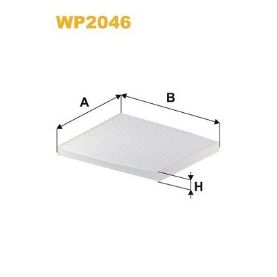 Filtre, air de l'habitacle