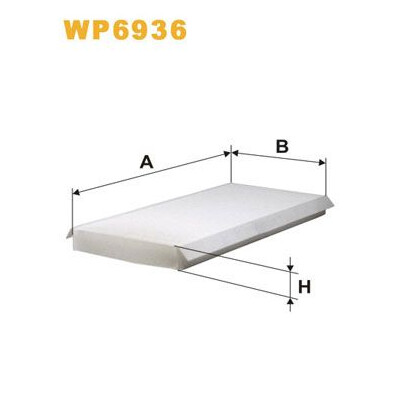 Filtre, air de l'habitacle