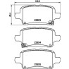 Jeu de plaquettes de frein HELLA 8DB 355 037-721