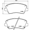 Jeu de plaquettes de frein HELLA 8DB 355 039-971