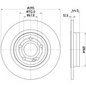 Disque de frein HELLA 8DD 355 133-351