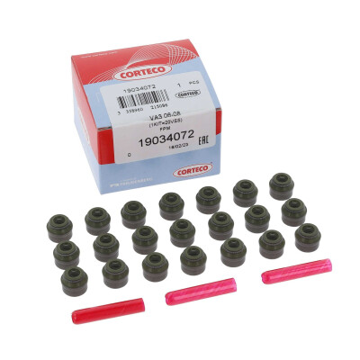 Jeu de joints d'étanchéité, tige de soupape