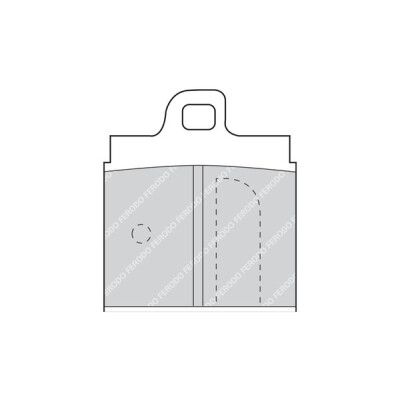 Kit de plaquettes de frein, frein à disque