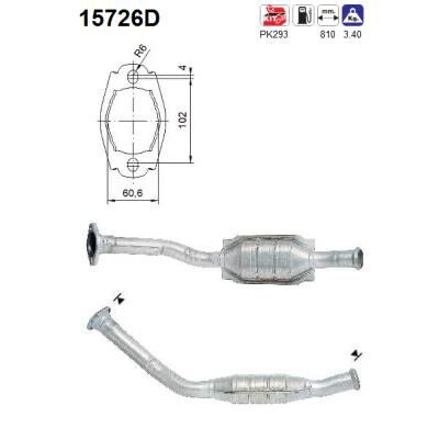 Catalyseur AS 15726D