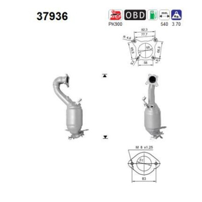 Catalyseur AS 37936