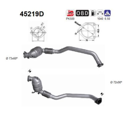 Catalyseur AS 45219D