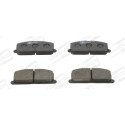 Jeu de plaquettes de frein CHAMPION 572255CH