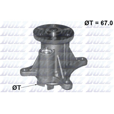 Pompe à eau, refroidissement du moteur