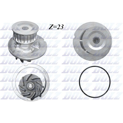 Pompe à eau, refroidissement du moteur