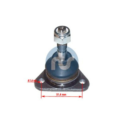Rotule de suspension/charge RTS 93-06225