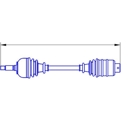 Arbre de transmission SERCORE TRANSMISSIONS 12775