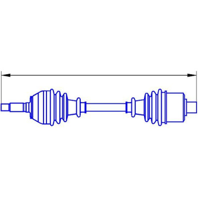 Arbre de transmission SERCORE TRANSMISSIONS 12777