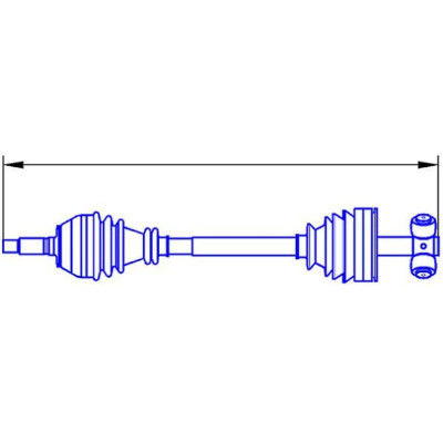 Arbre de transmission SERCORE TRANSMISSIONS 12818