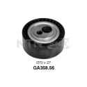 Poulie tendeur, courroie trapézoïdale à nervures SNR GA358.56