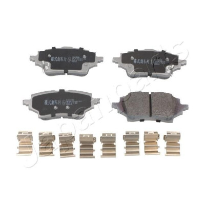 Jeu de plaquettes de frein JAPANPARTS PP-263AF