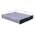 Filtre, air d&#39;habitacle NAGARES LAK 1467