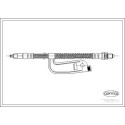 Flexible de frein CORTECO 19032172
