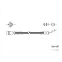 Flexible de frein CORTECO 19033580
