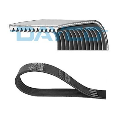 Courroie trapézoïdale à nervures DAYCO 12PK1814HD