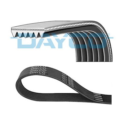 Courroie trapézoïdale à nervures DAYCO 6PK1560