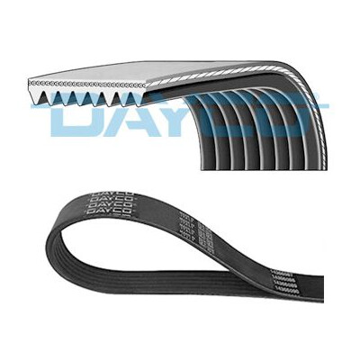 Courroie trapézoïdale à nervures DAYCO 8PK2000HD