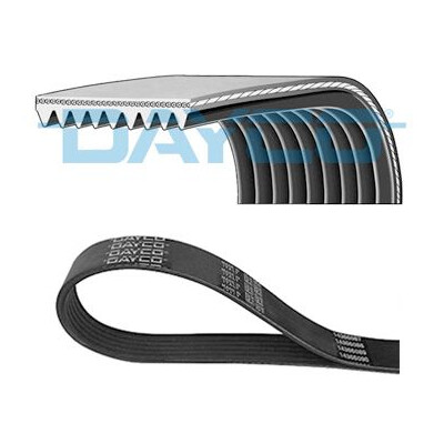 Courroie trapézoïdale à nervures DAYCO 9PK1200HD