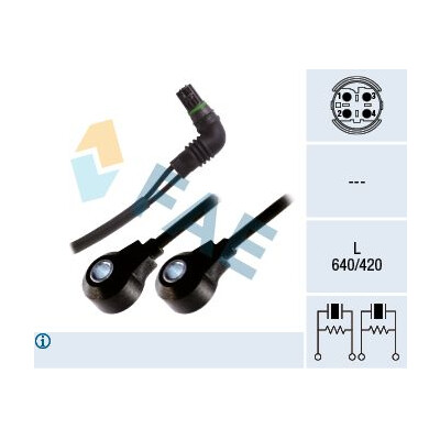 Capteur de cliquetis FAE 60255
