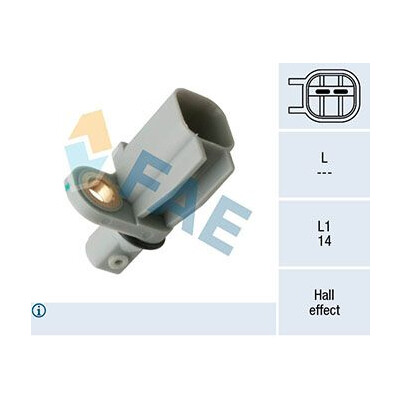 Capteur, tours de roue FAE 78450