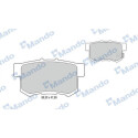 Jeu de plaquettes de frein MANDO MBF015128