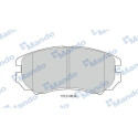 Jeu de plaquettes de frein MANDO MBF015308