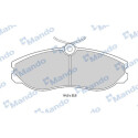 Jeu de plaquettes de frein MANDO MBF015517