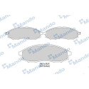 Jeu de plaquettes de frein MANDO MBF015740